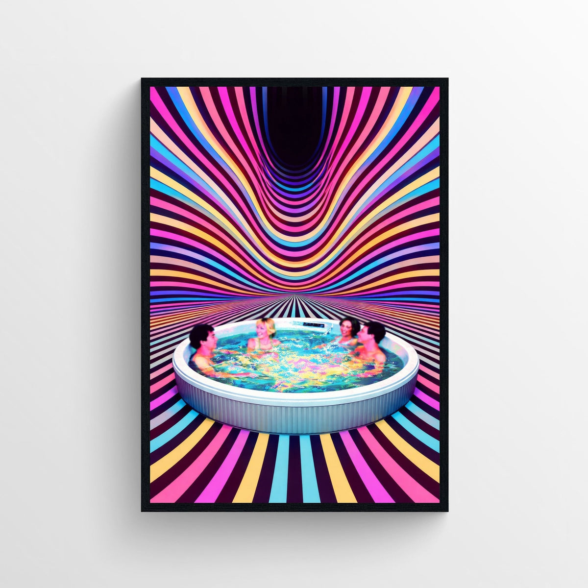 Comfort Zone Trippy Poster - AthleteFlags