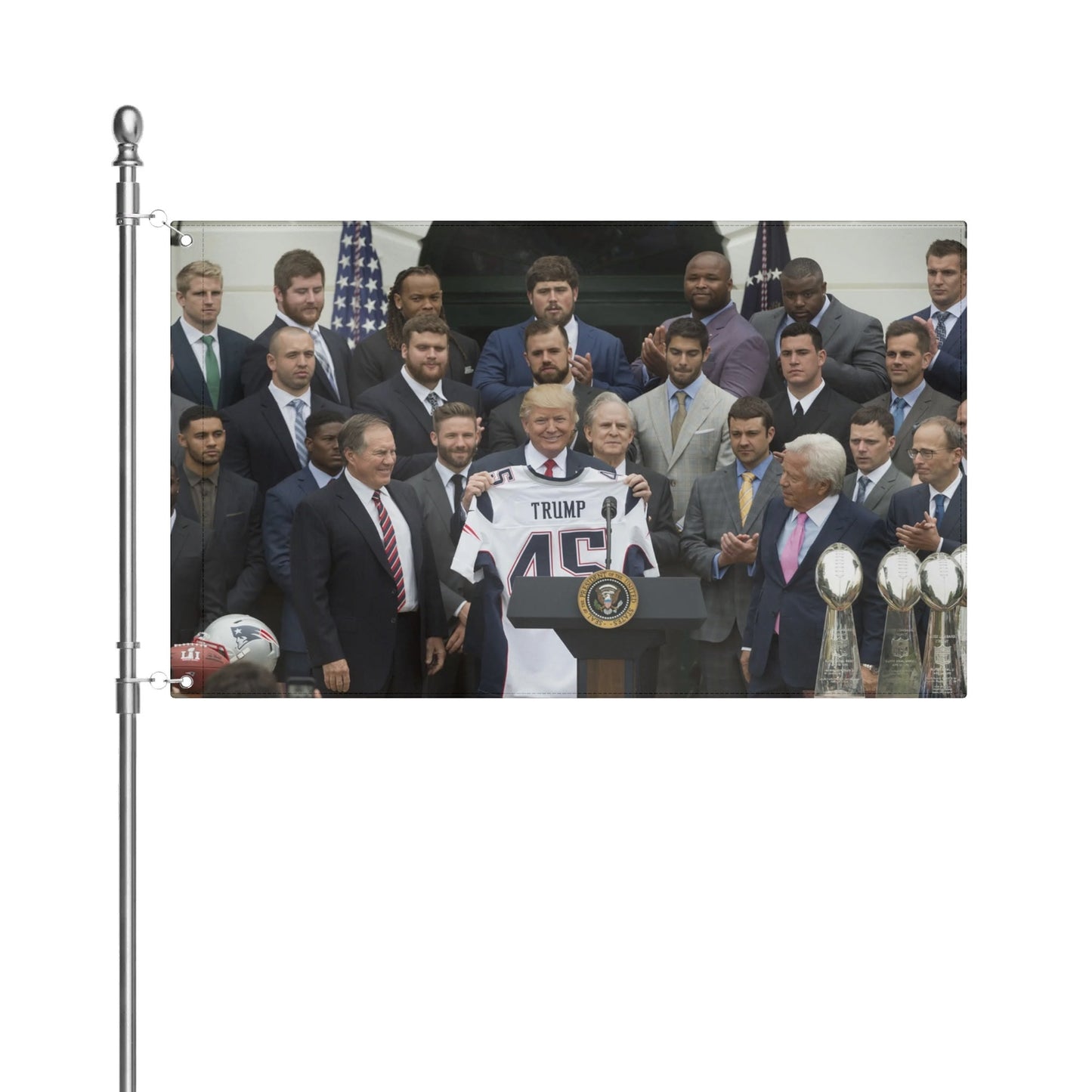 Donald Trump Patriots Team Flag - AthleteFlags