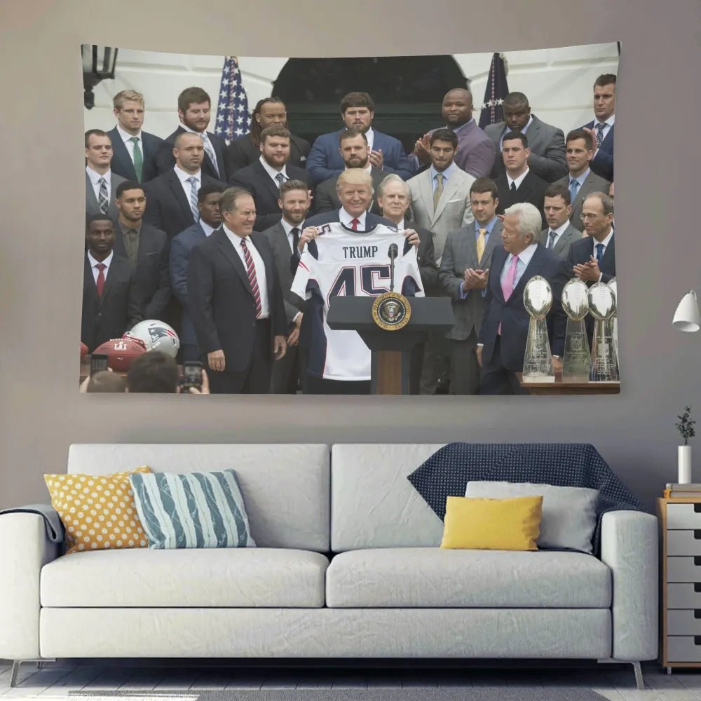 Donald Trump Patriots Team Flag - AthleteFlags