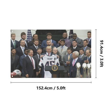 Donald Trump Patriots Team Flag - AthleteFlags