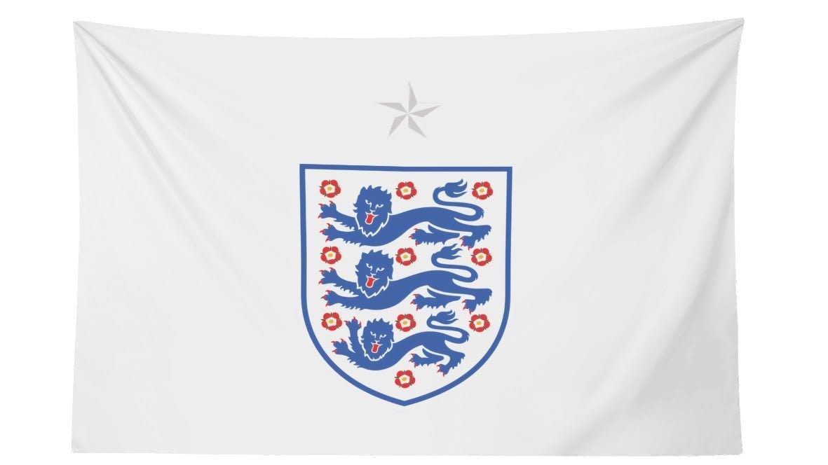 England Three Lions Football Crest Flag for 2026 World Cup - AthleteFlags