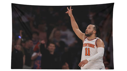 Jalen Brunson 3 Point Celebration Flag - AthleteFlags
