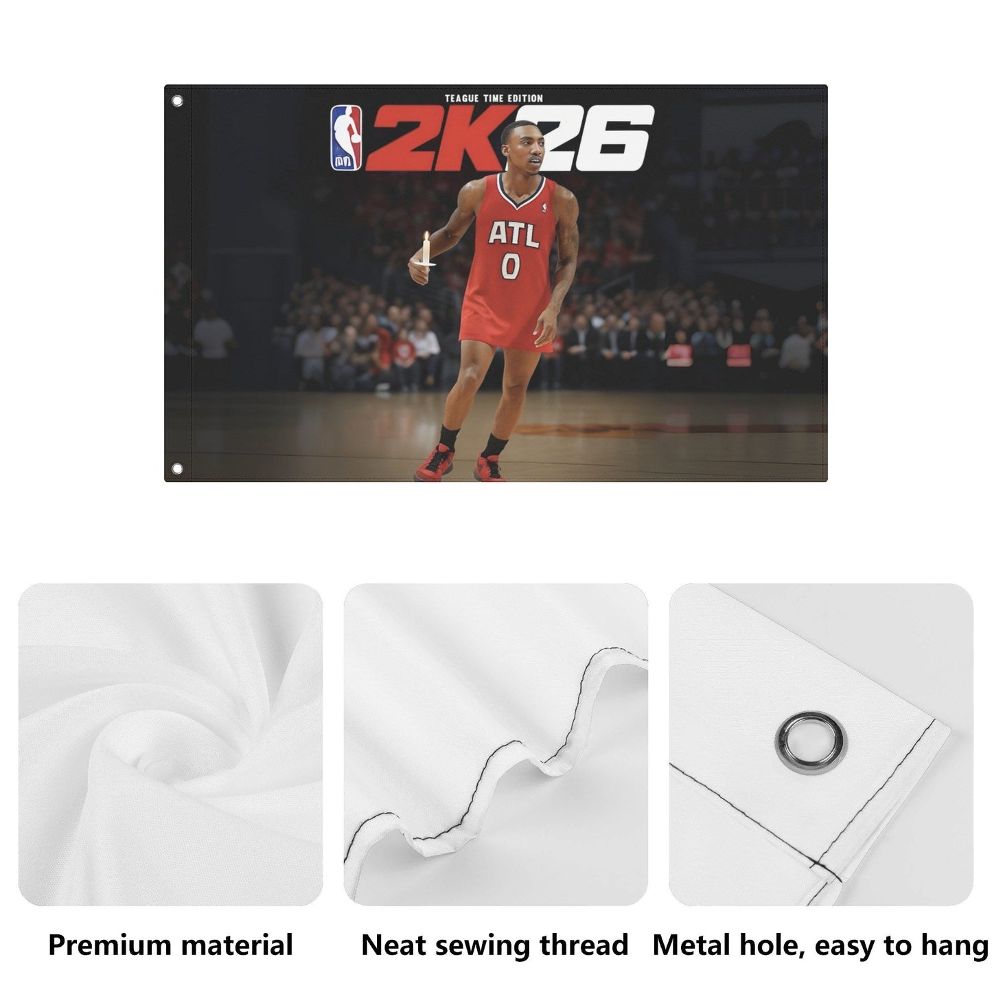 Jeff Teague Time Flag - AthleteFlags