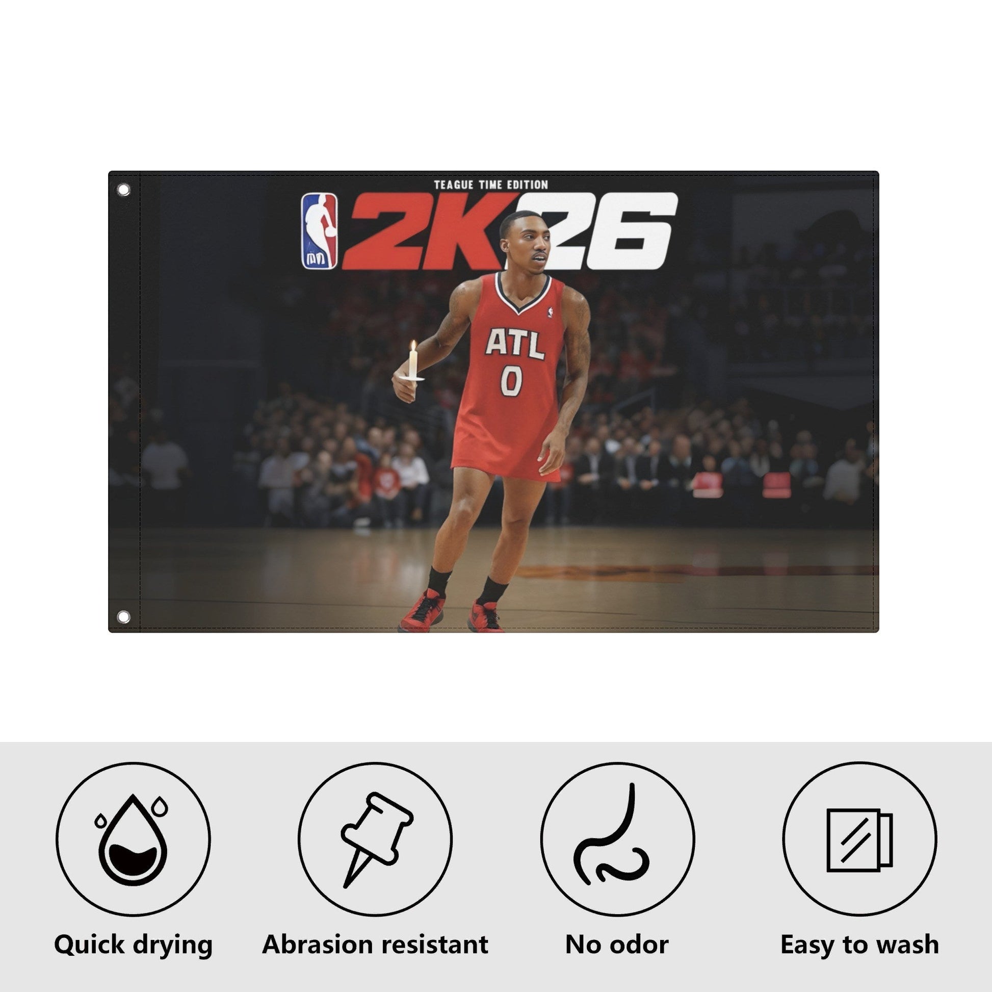 Jeff Teague Time Flag - AthleteFlags