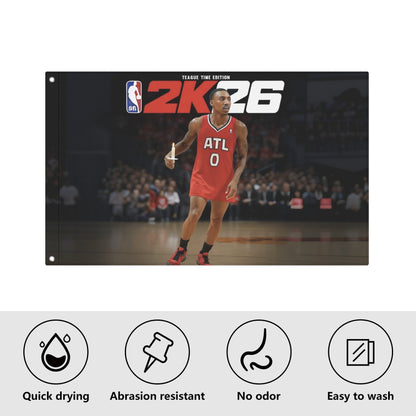 Jeff Teague Time Flag - AthleteFlags