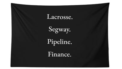 Lacrosse. Segway. Pipeline. Finance. Flag - AthleteFlags