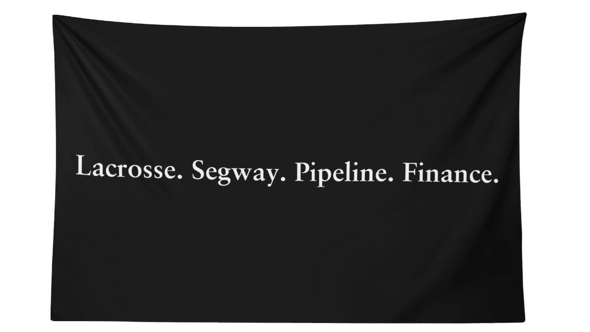 Lacrosse. Segway. Pipeline. Finance. Flag - AthleteFlags