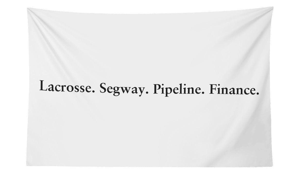 Lacrosse. Segway. Pipeline. Finance. Flag - AthleteFlags