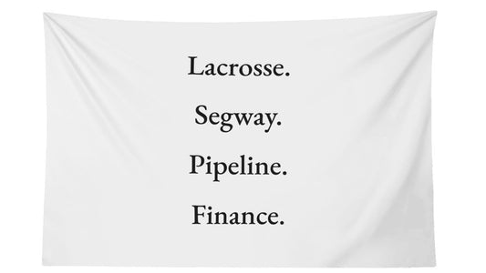 Lacrosse. Segway. Pipeline. Finance. Flag - AthleteFlags