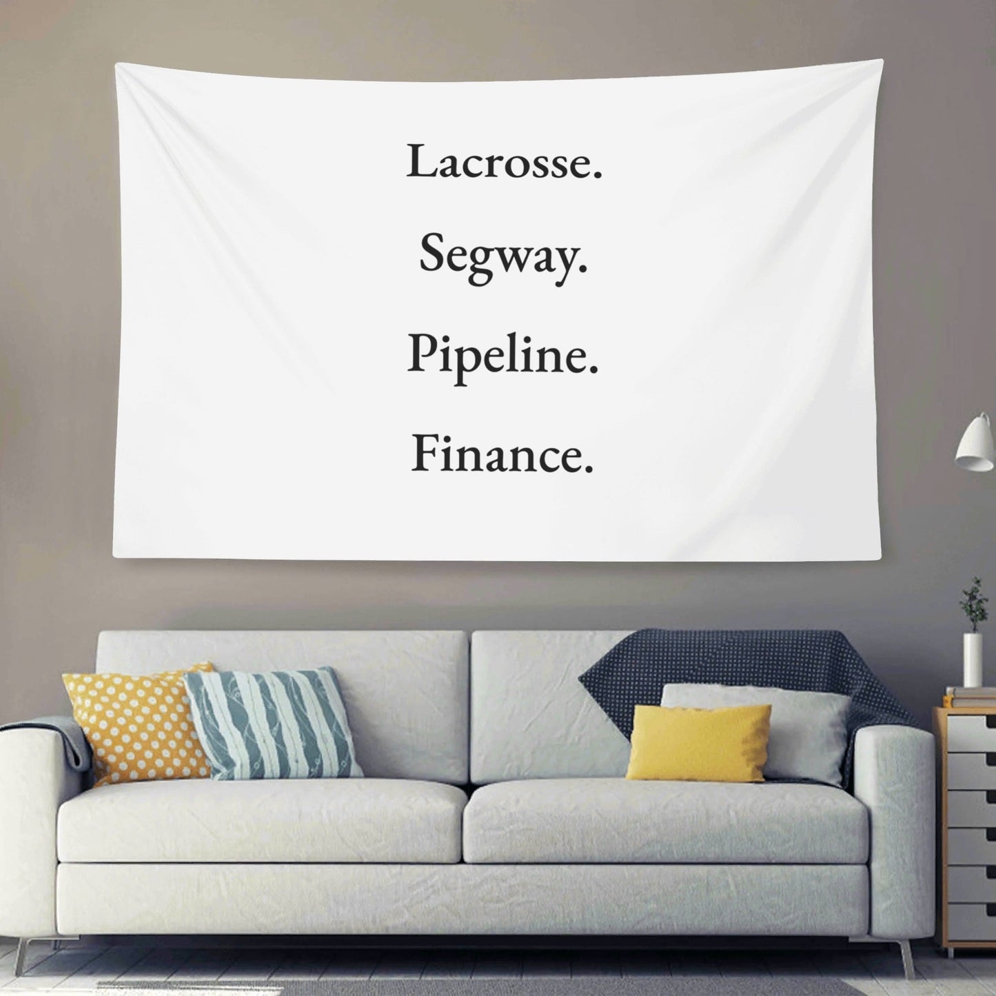Lacrosse. Segway. Pipeline. Finance. Flag - AthleteFlags