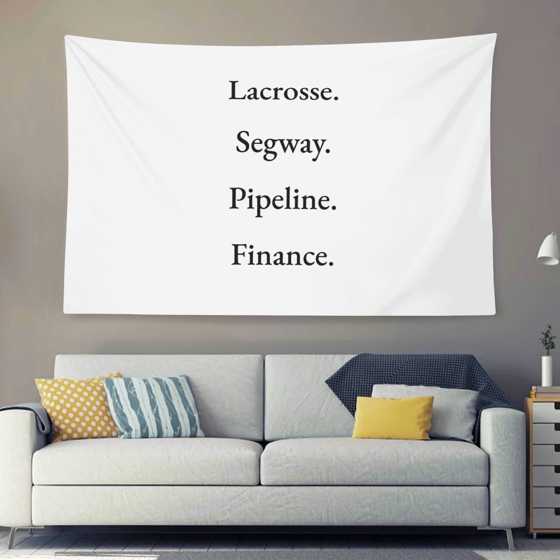 Lacrosse. Segway. Pipeline. Finance. Flag - AthleteFlags