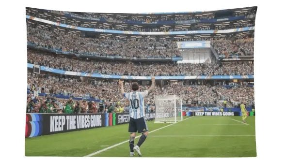Lionel Messi Argentina Vs. Austria Flag For 2026 World Copa - AthleteFlags