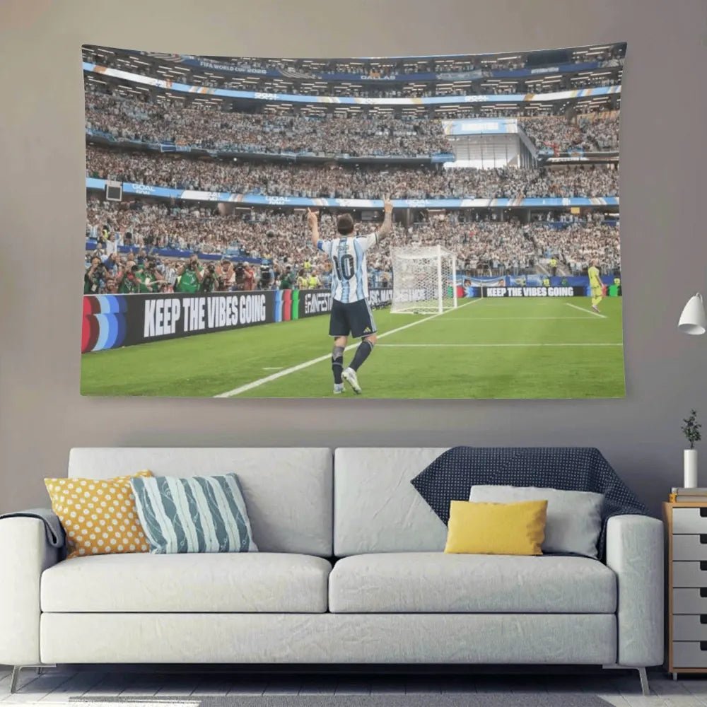 Lionel Messi Argentina Vs. Austria Flag For 2026 World Copa - AthleteFlags