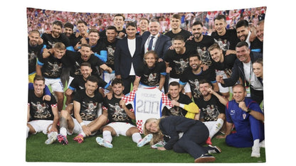Luka Modric 200 Croatia Appearances Flag For 2026 World Copa - AthleteFlags