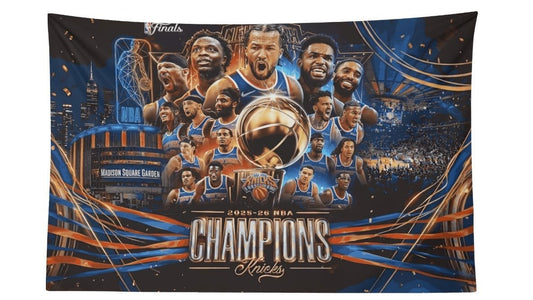 New York Knicks NBA Finals Champions Flag - AthleteFlags