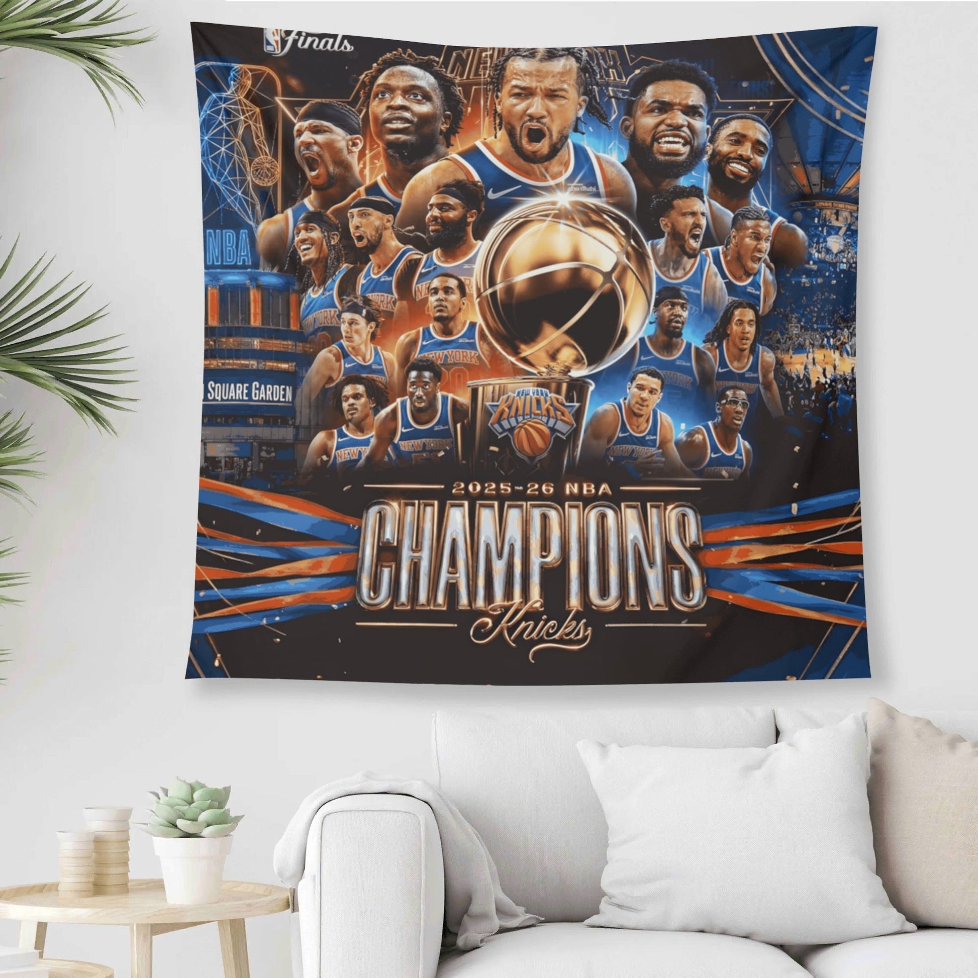 New York Knicks NBA Finals Champions Flag - AthleteFlags