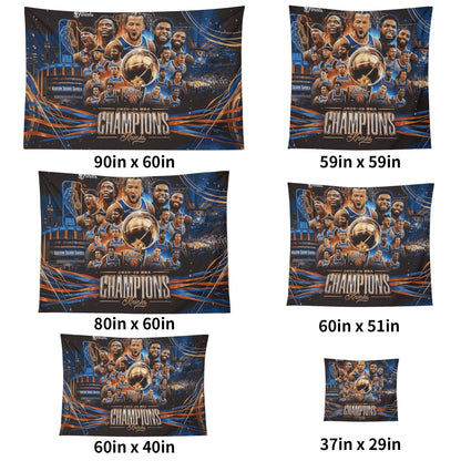 New York Knicks NBA Finals Champions Flag - AthleteFlags