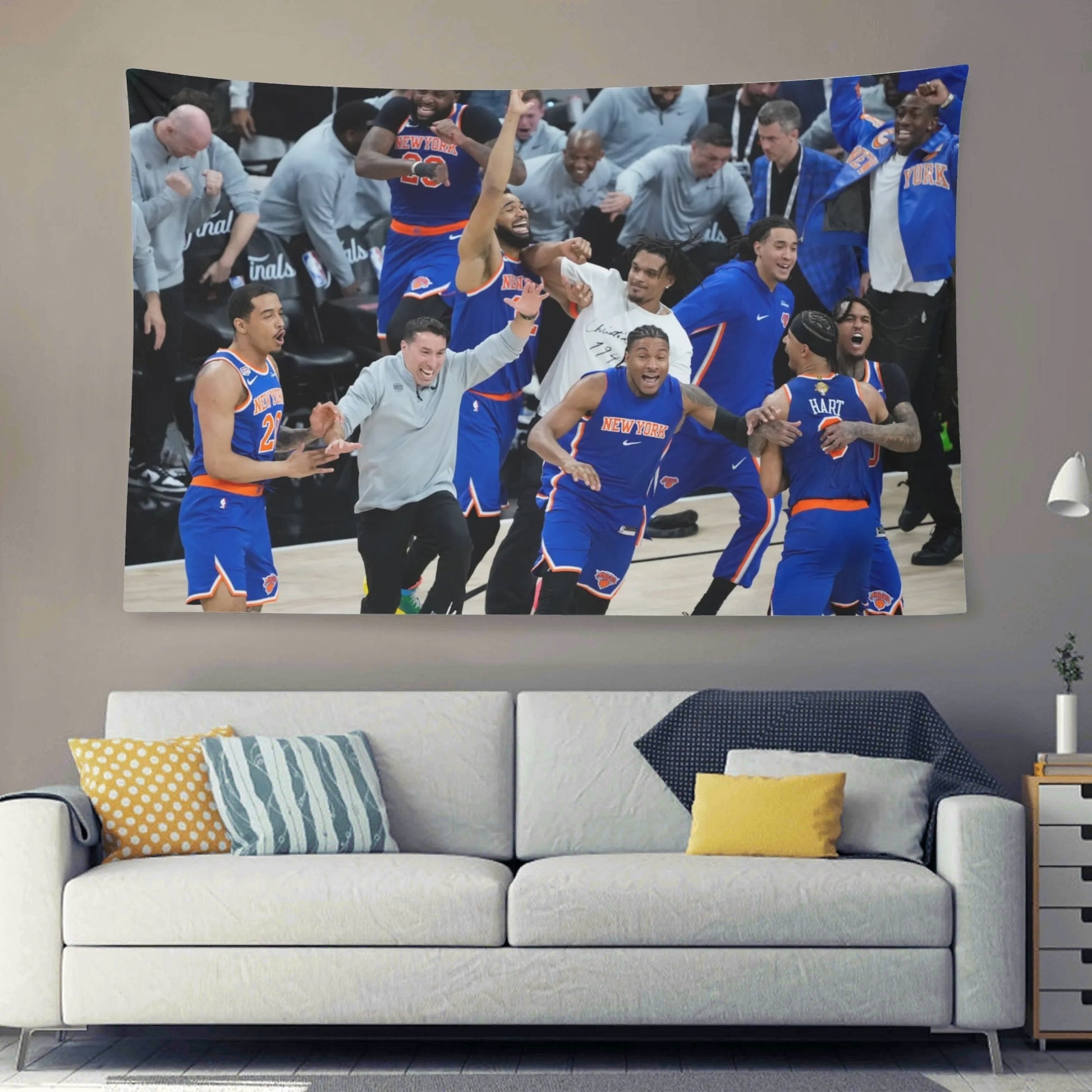New York Knicks Win The NBA Finals Flag - AthleteFlags