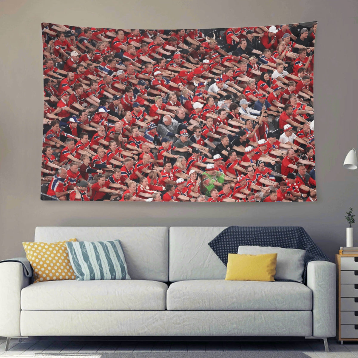 Norway Fan Viking Row Celebration Flag For 2026 World Copa - AthleteFlags