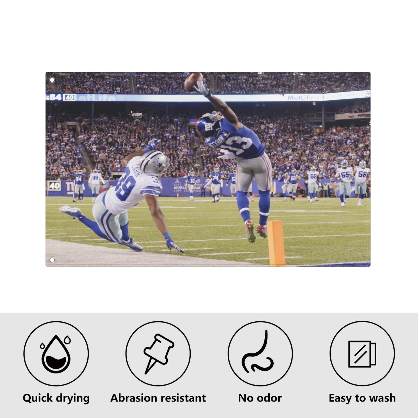 Odell Beckham Jr. Iconic Catch Flag - AthleteFlags