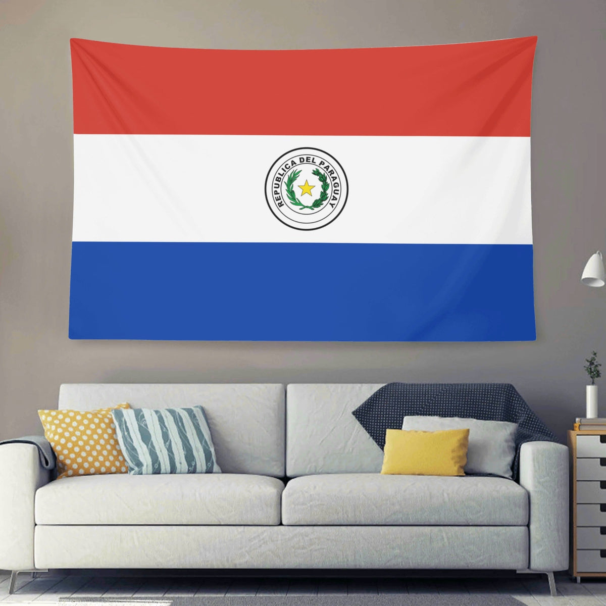 Paraguay National Flag for 2026 World Cup - AthleteFlags