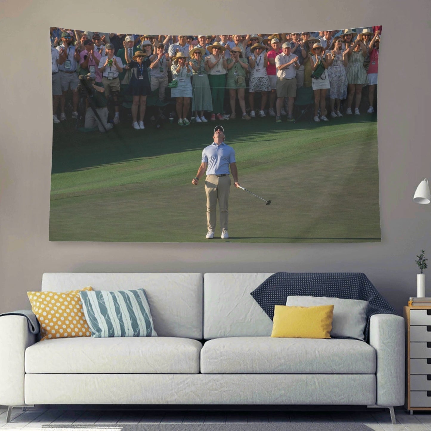 Rory McIlroy 2026 Masters 18th Hole Celebration Flag - AthleteFlags