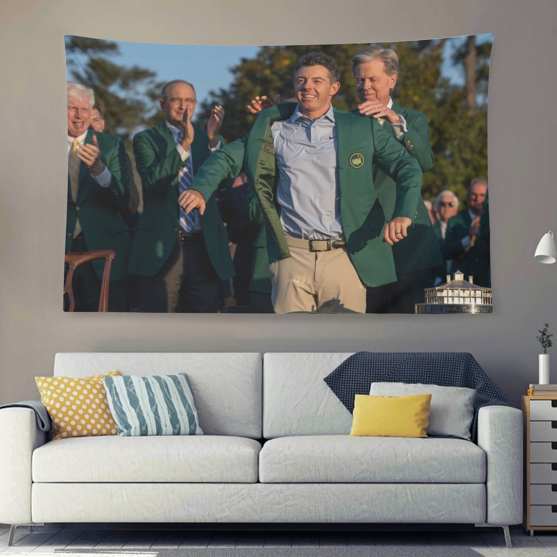Rory McIlroy 2026 Masters Jacket Flag - AthleteFlags