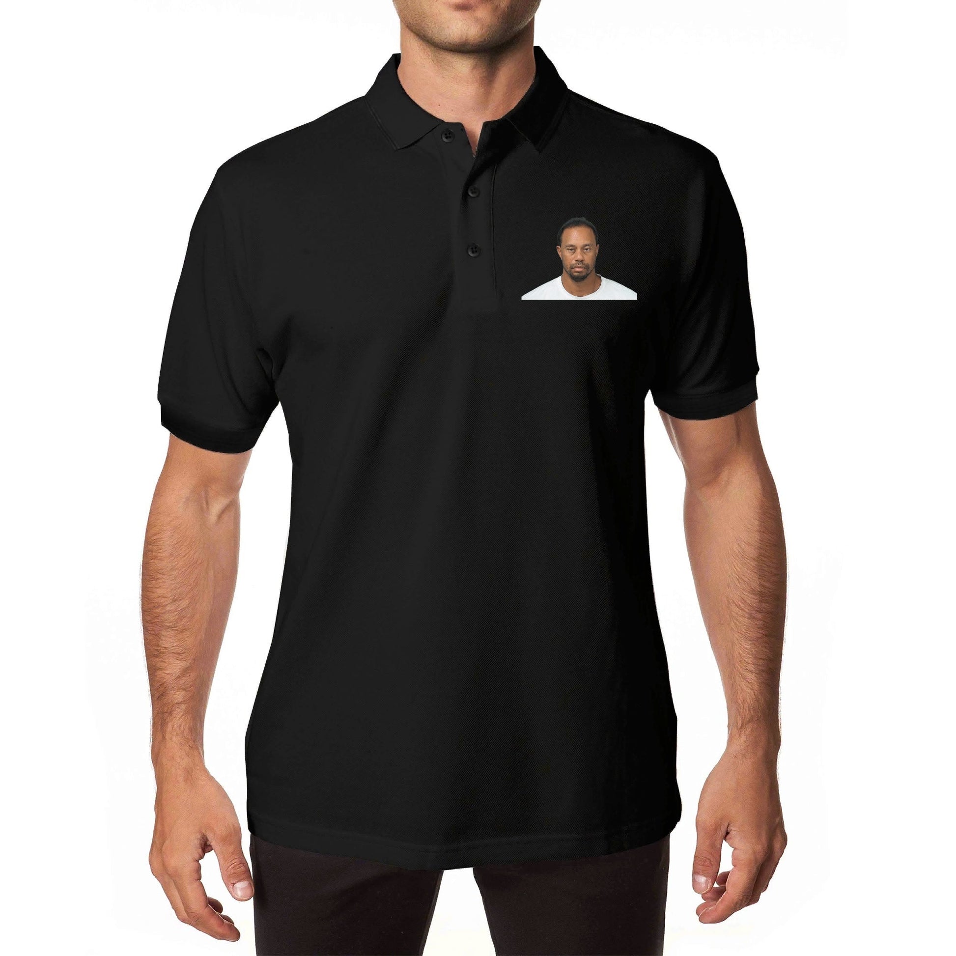 Tiger Woods 2017 Mugshot Polo - AthleteFlags