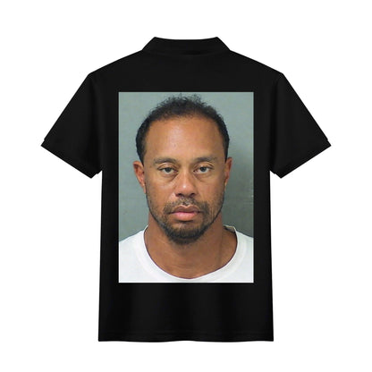Tiger Woods 2017 Mugshot Polo - AthleteFlags