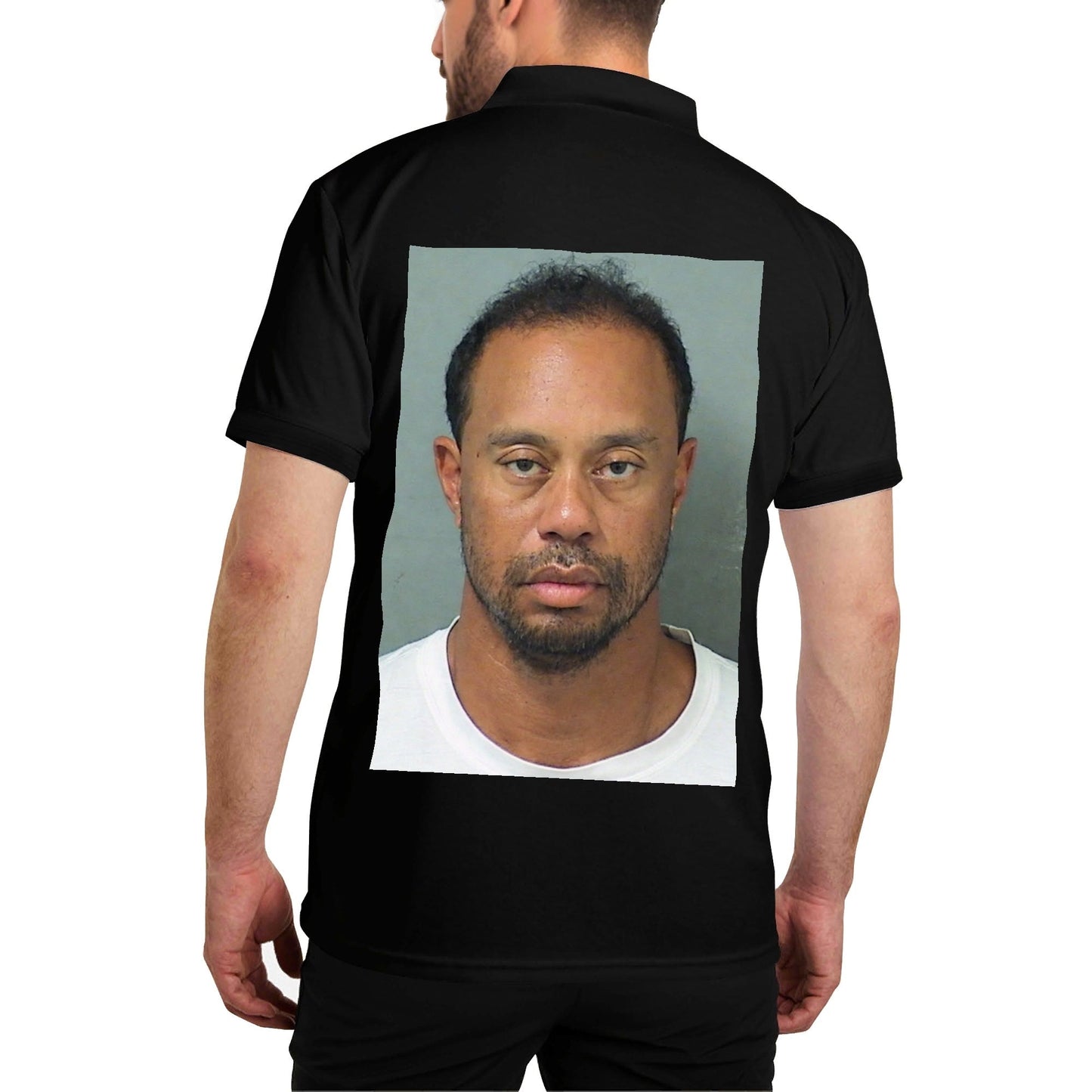 Tiger Woods 2017 Mugshot Polo - AthleteFlags