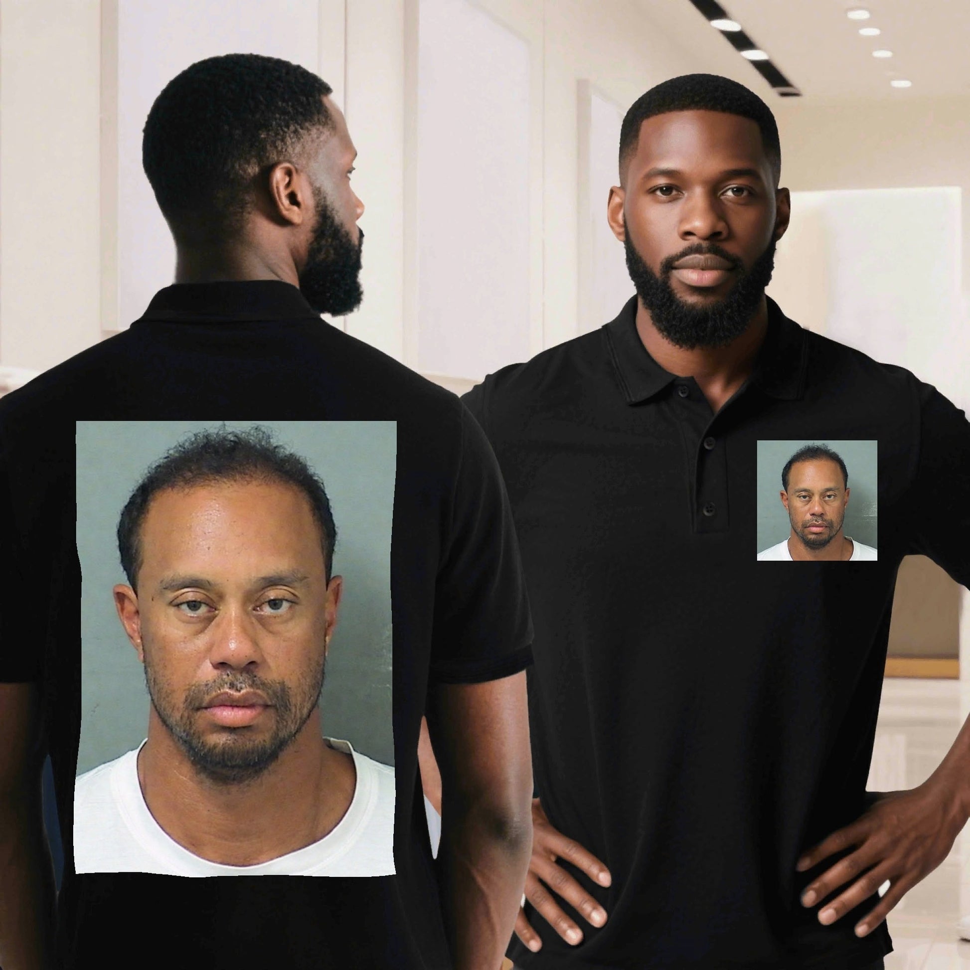 Tiger Woods 2017 Mugshot Polo - AthleteFlags