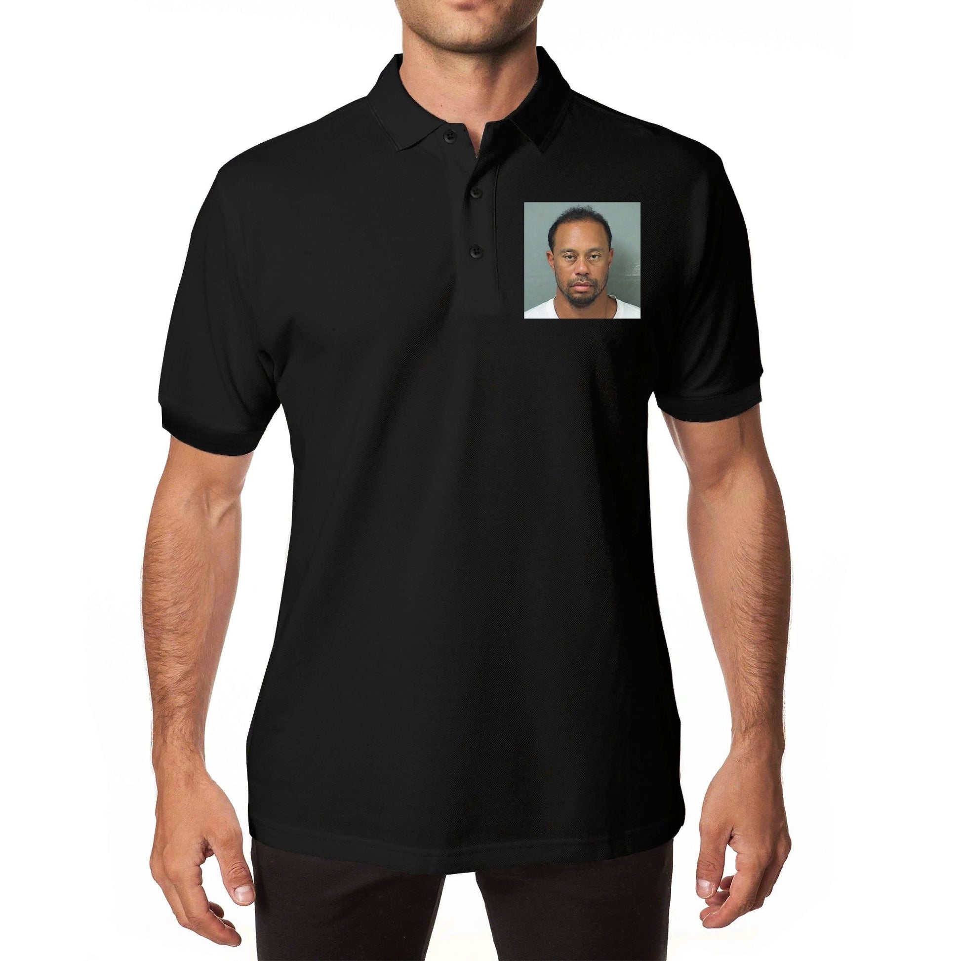 Tiger Woods 2017 Mugshot Polo - AthleteFlags