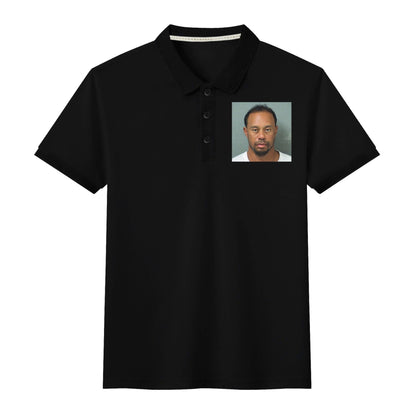 Tiger Woods 2017 Mugshot Polo - AthleteFlags
