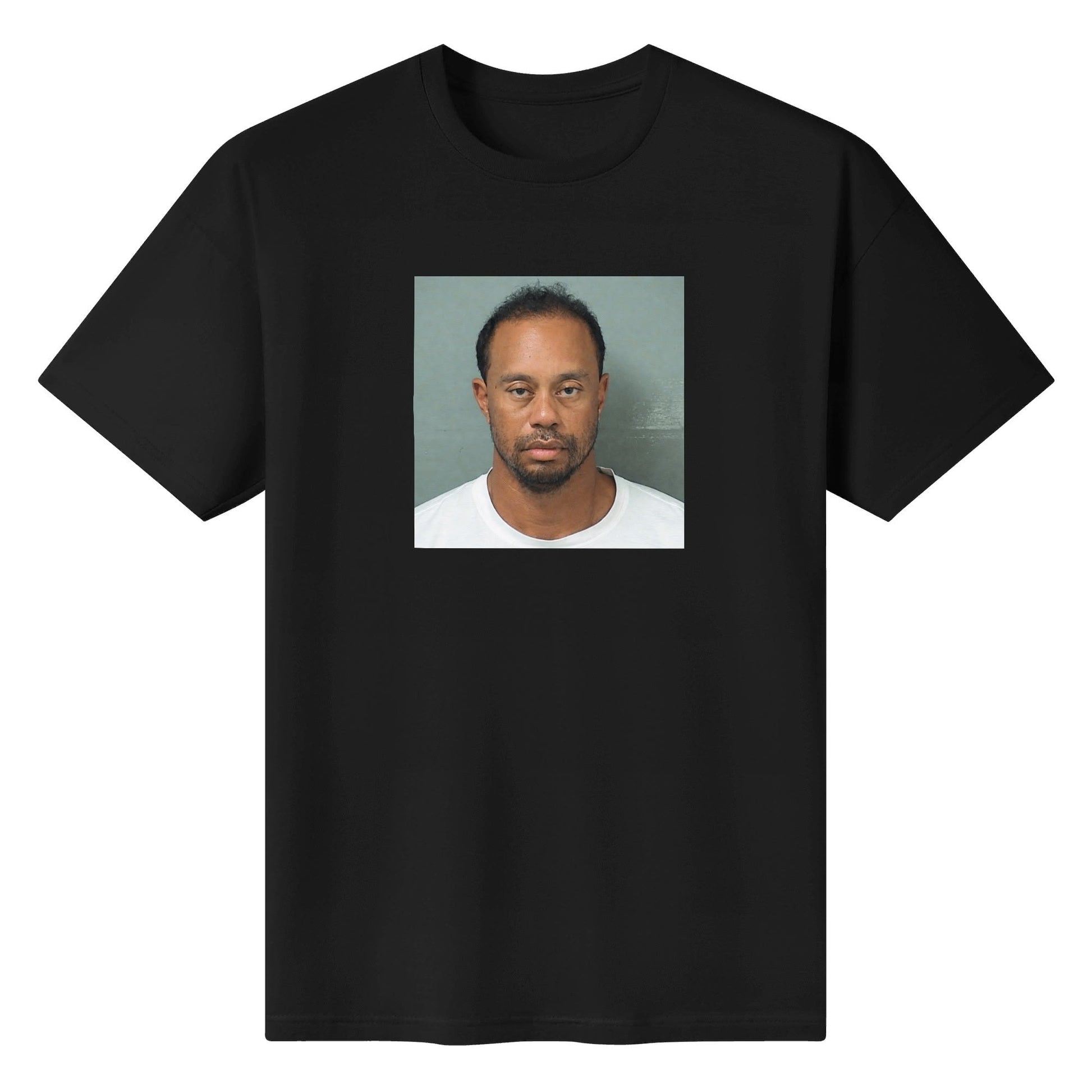 Tiger Woods 2017 Mugshot T-Shirt - AthleteFlags