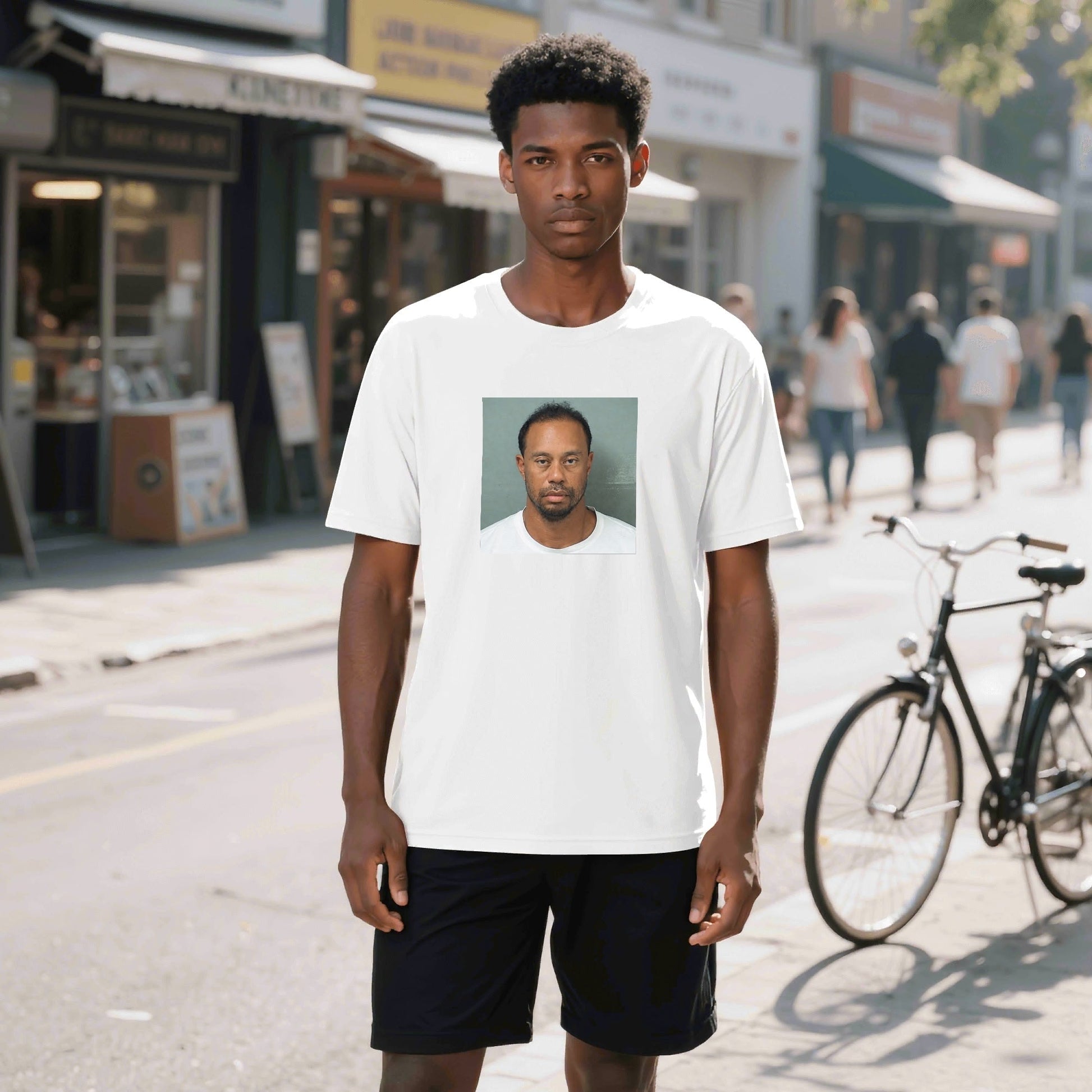 Tiger Woods 2017 Mugshot T-Shirt - AthleteFlags