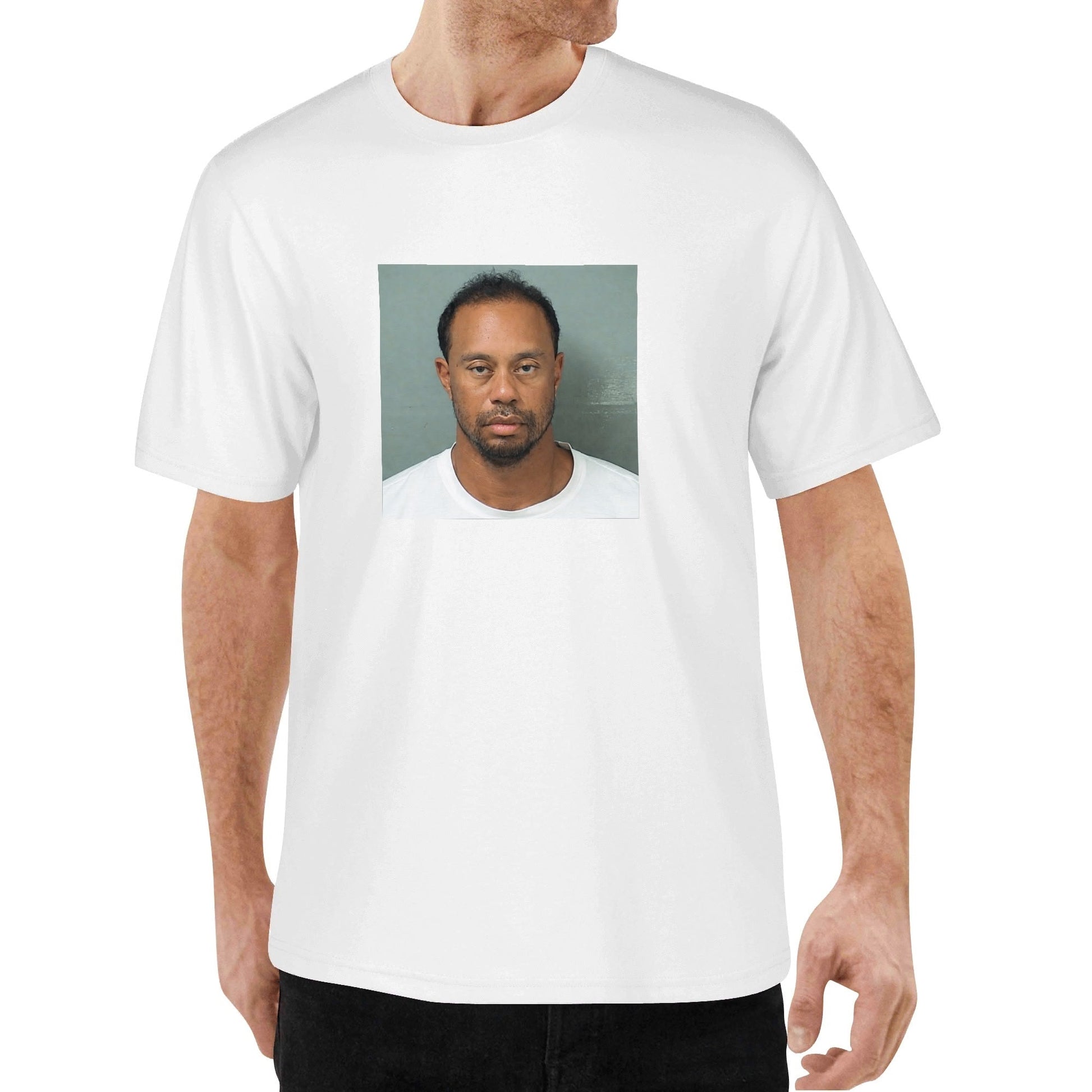 Tiger Woods 2017 Mugshot T-Shirt - AthleteFlags