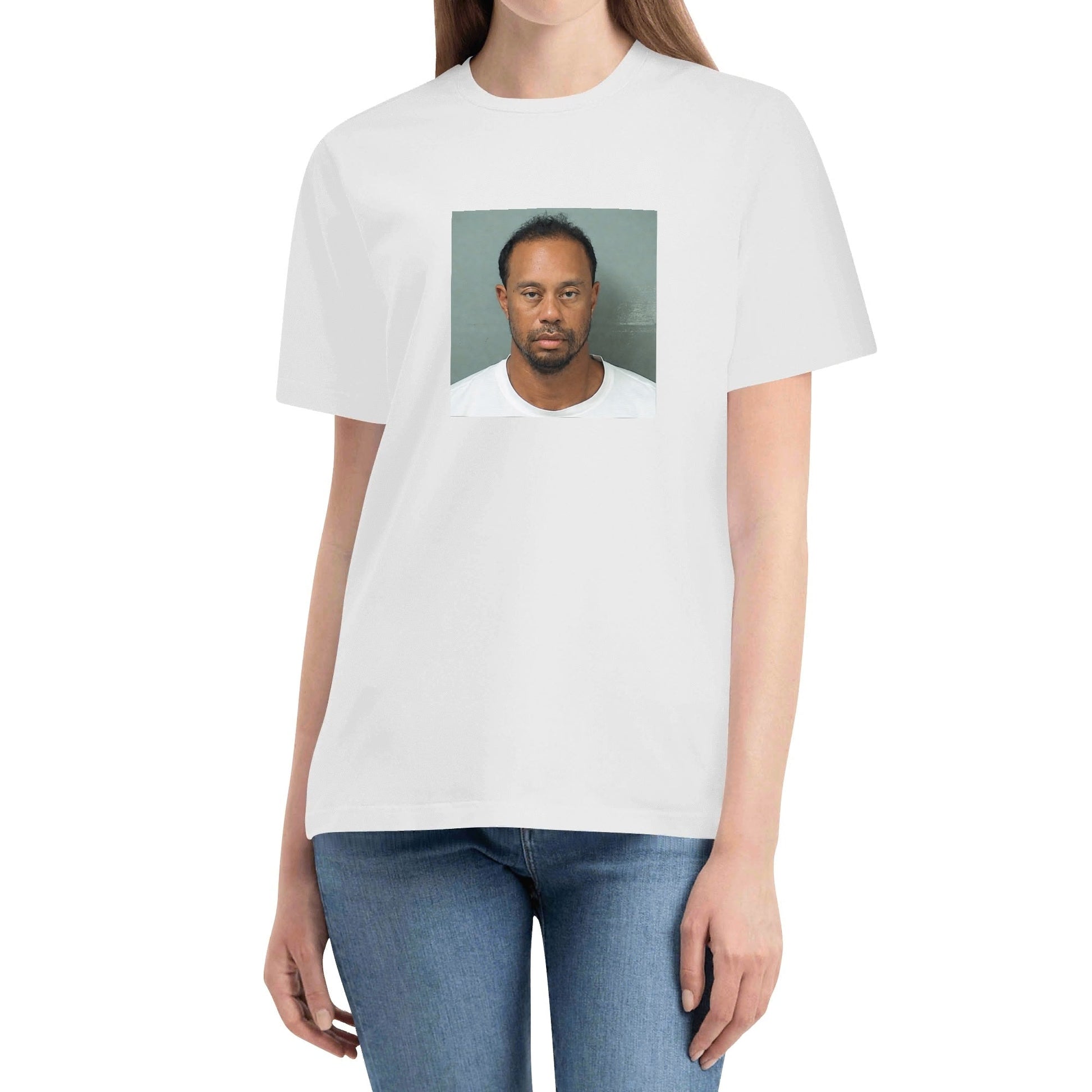 Tiger Woods 2017 Mugshot T-Shirt - AthleteFlags