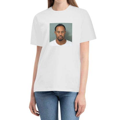 Tiger Woods 2017 Mugshot T-Shirt - AthleteFlags