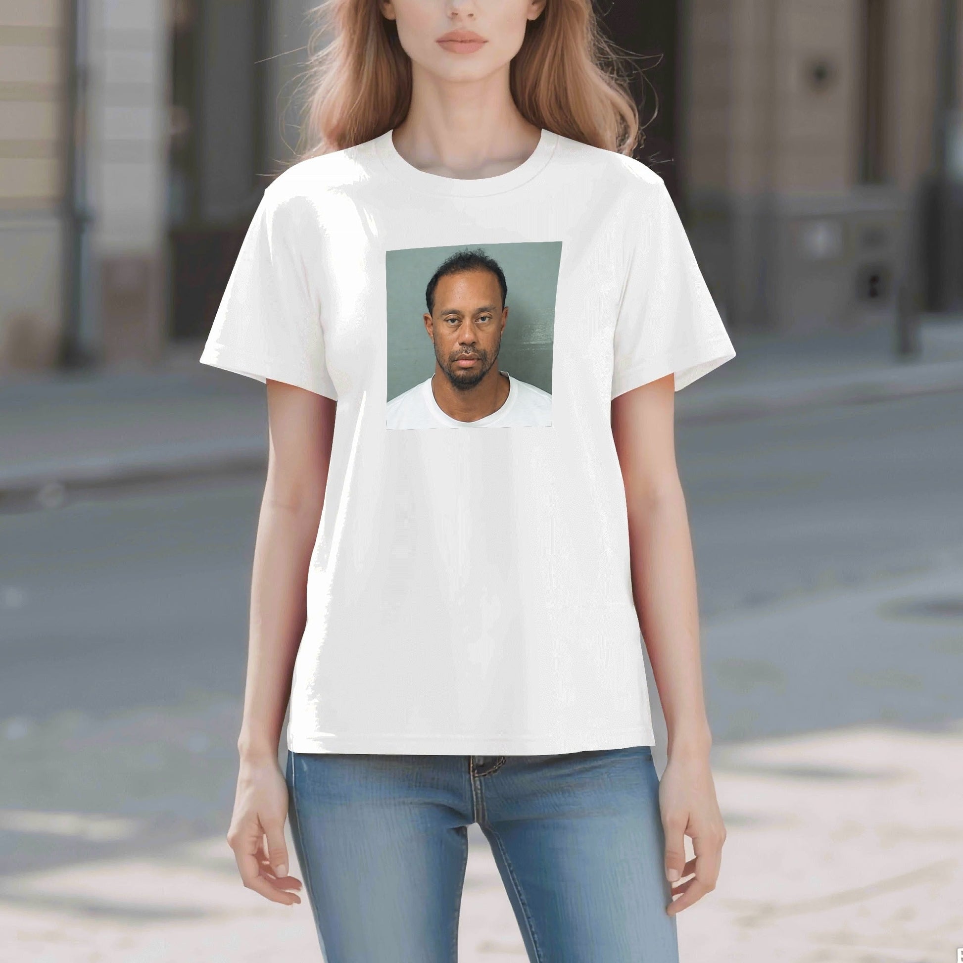 Tiger Woods 2017 Mugshot T-Shirt - AthleteFlags