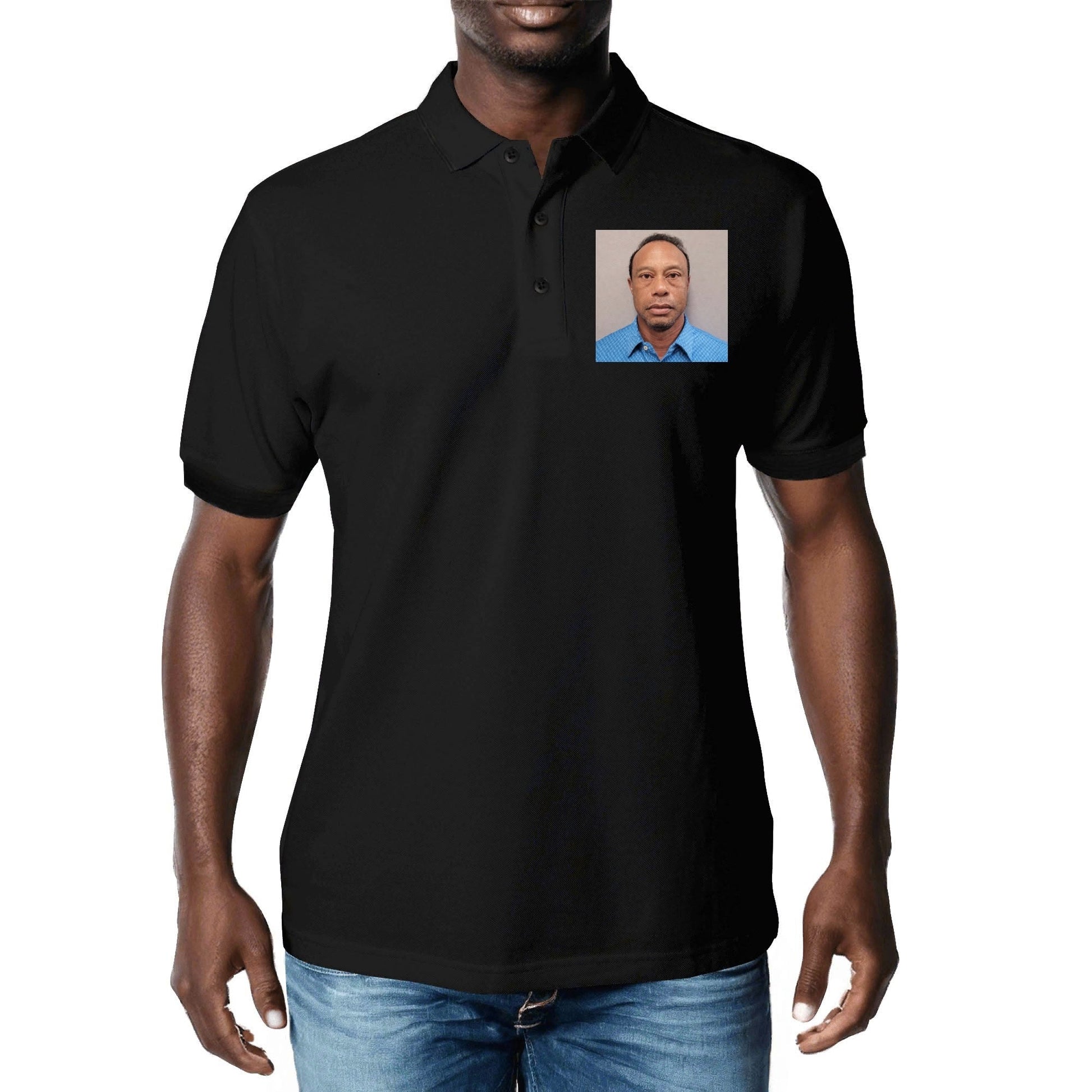 Tiger Woods 2026 Mugshot Polo - AthleteFlags