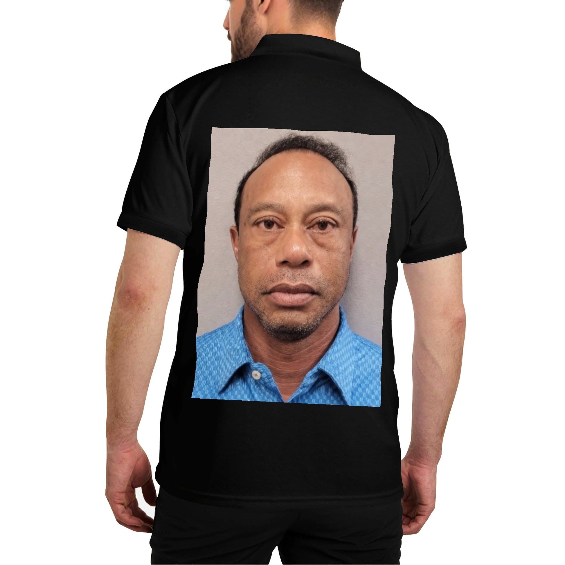 Tiger Woods 2026 Mugshot Polo - AthleteFlags