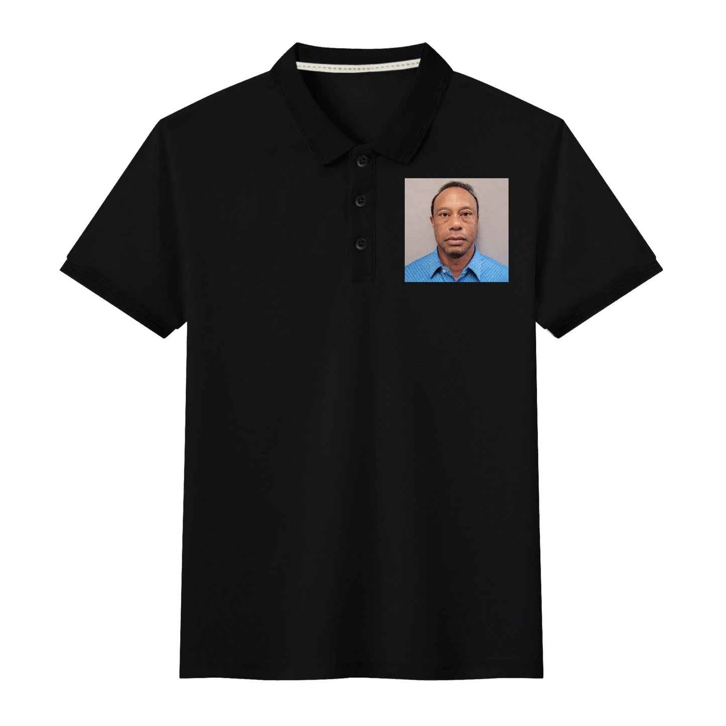 Tiger Woods 2026 Mugshot Polo - AthleteFlags