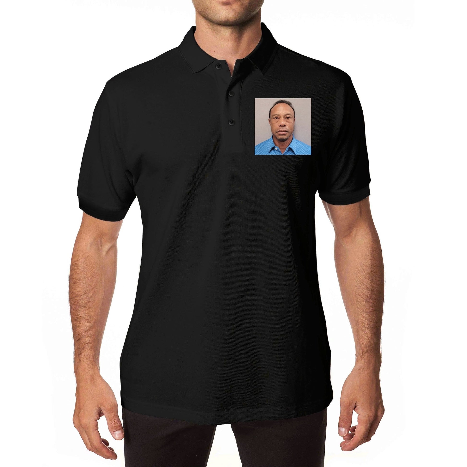 Tiger Woods 2026 Mugshot Polo - AthleteFlags