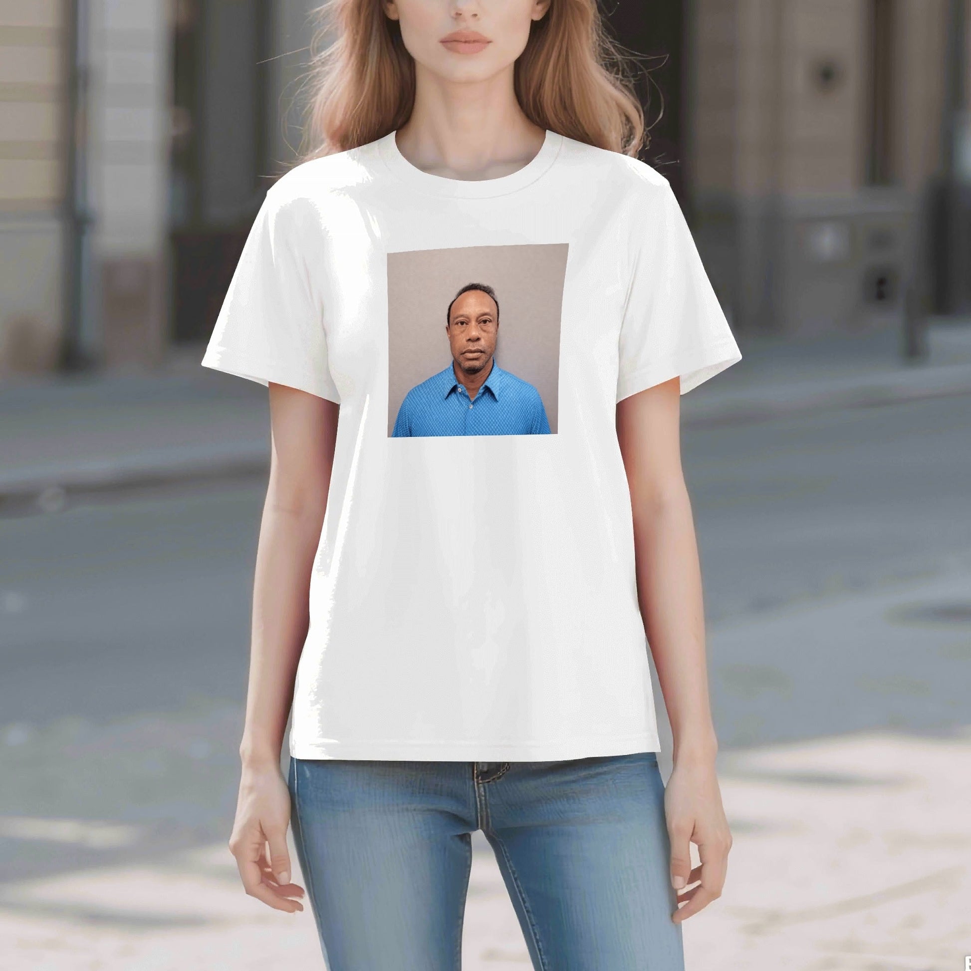 Tiger Woods 2026 Mugshot T-Shirt - AthleteFlags