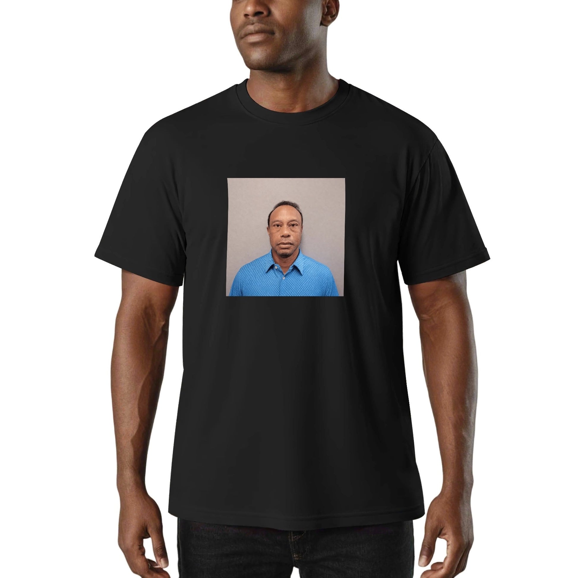 Tiger Woods 2026 Mugshot T-Shirt - AthleteFlags