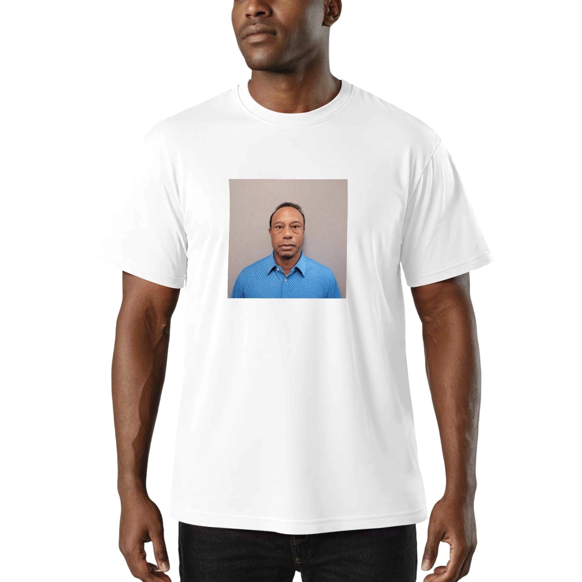 Tiger Woods 2026 Mugshot T-Shirt - AthleteFlags