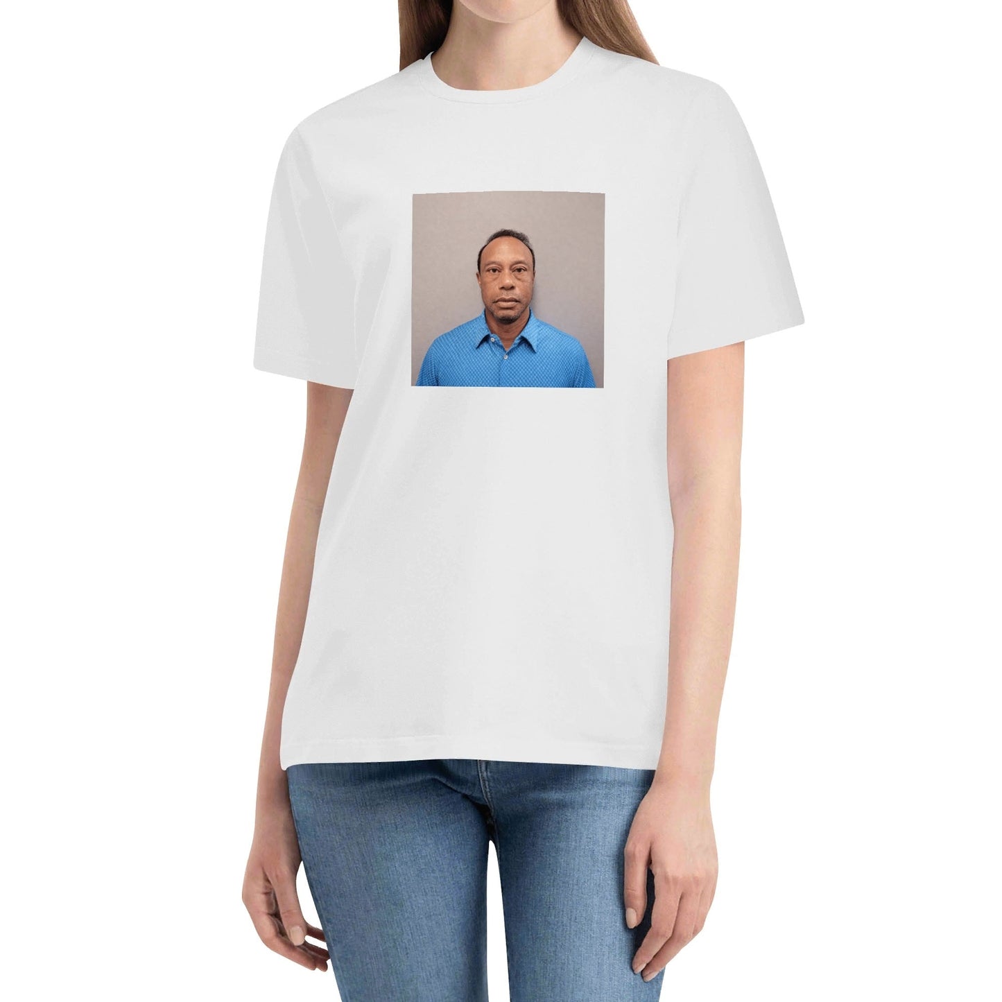 Tiger Woods 2026 Mugshot T-Shirt - AthleteFlags
