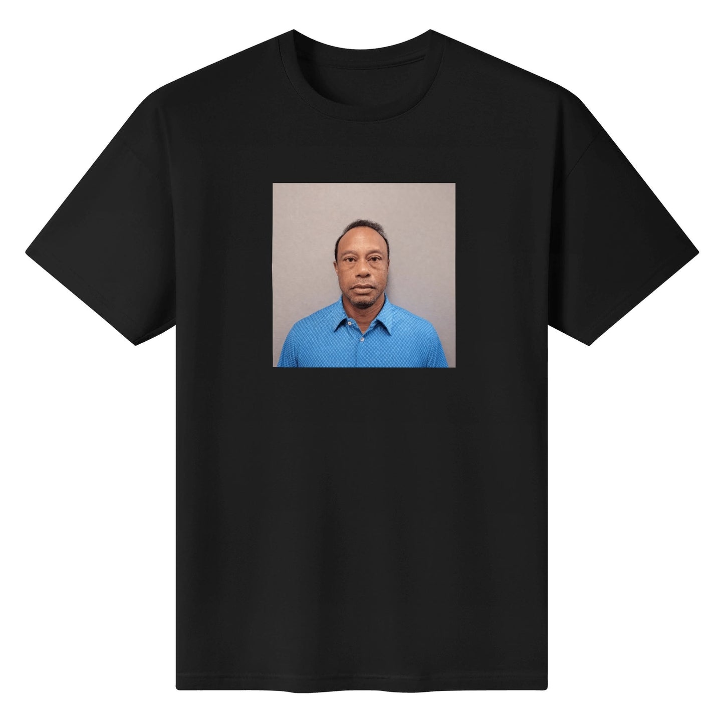 Tiger Woods 2026 Mugshot T-Shirt - AthleteFlags