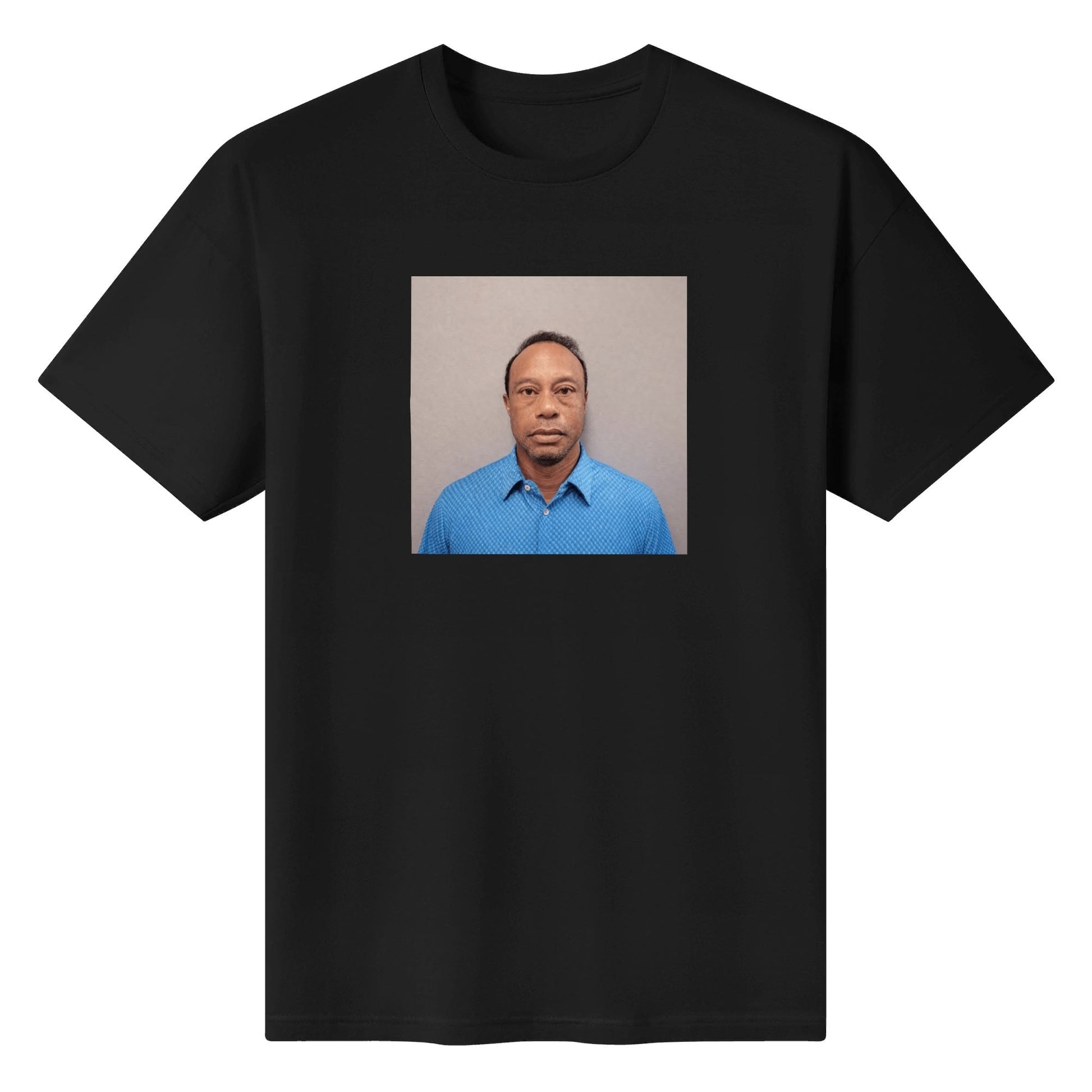 Tiger Woods 2026 Mugshot T-Shirt - AthleteFlags