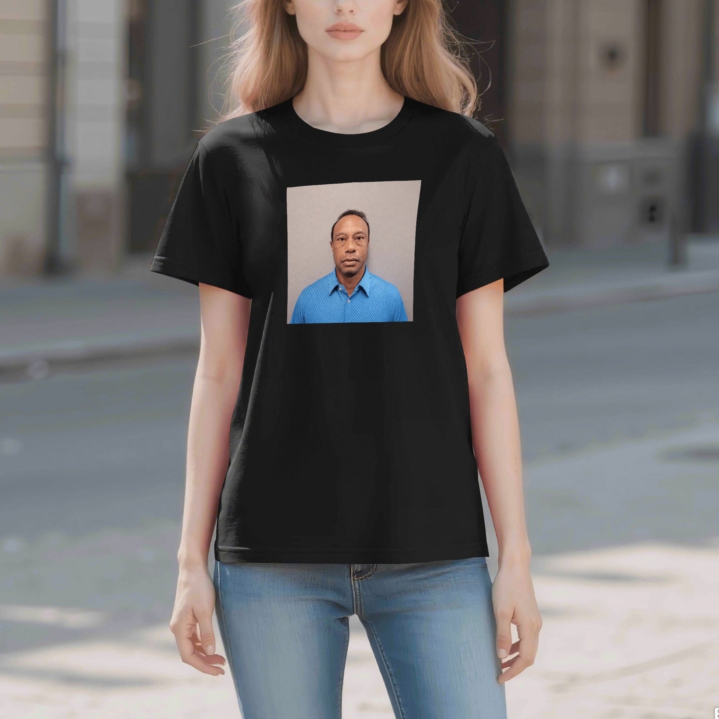Tiger Woods 2026 Mugshot T-Shirt - AthleteFlags